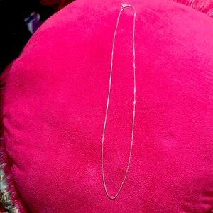 Sterling Silver Chain Necklace (stamped)